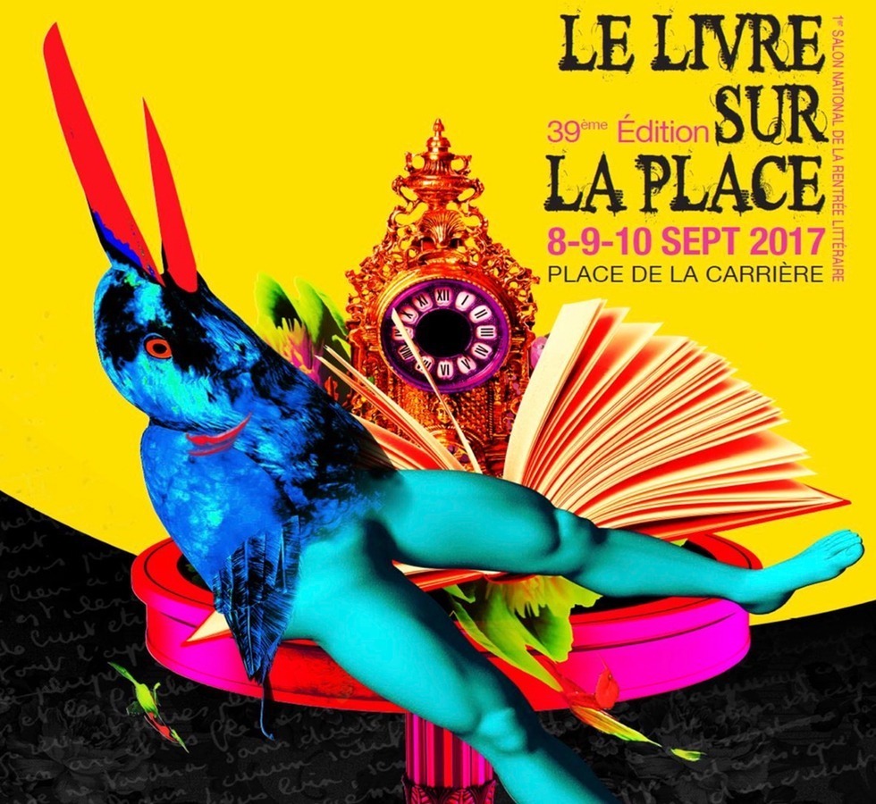 Présente au salon LE LIVRE SUR LA PLACE les 8, 9 et 10 septembre à Nancy